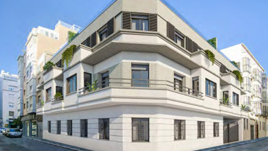 ALZADO EDIFICIO JESUS DE PERCEVAL